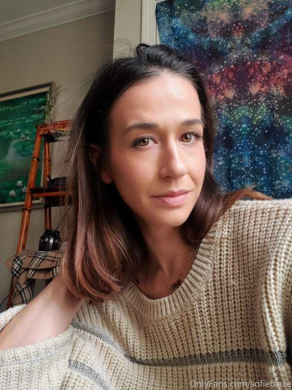 fall feels in my comfy sweater. 😌 sorry I've been out for a ..