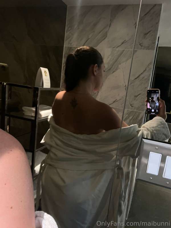 Ready to slip this robe off already 🤭🙈