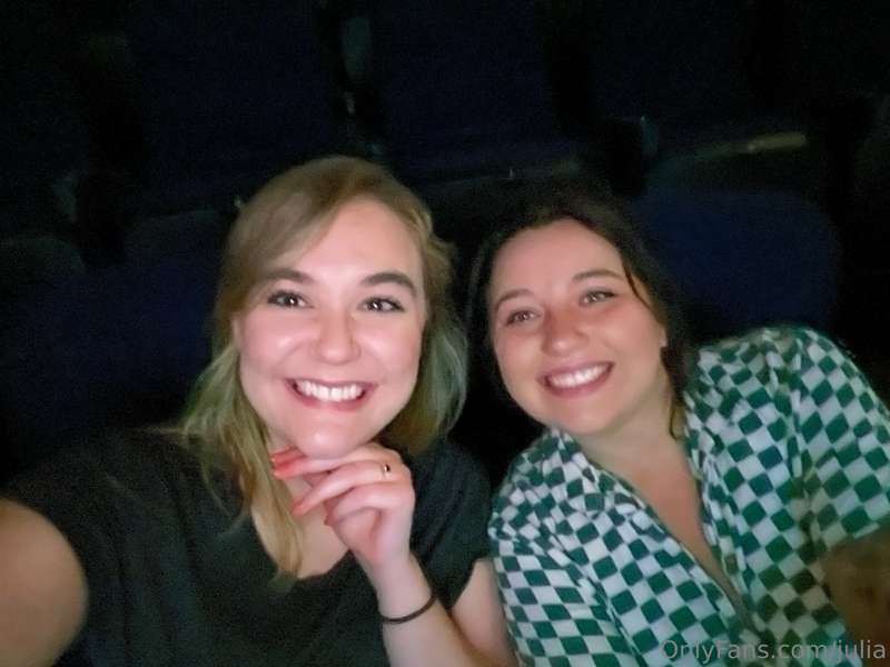Movie theatre to ourselves, a great dinner, and a finale at ..