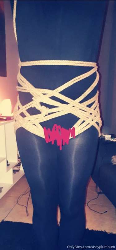 I love being tied up and made helpless 😊 here is some shibar..