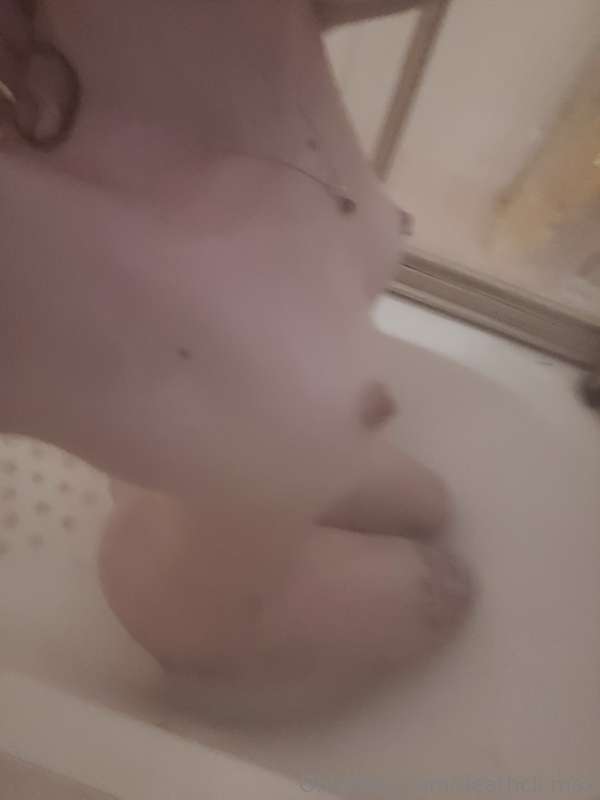 Taking a shower lol :p again. I'll take some better pics lat..