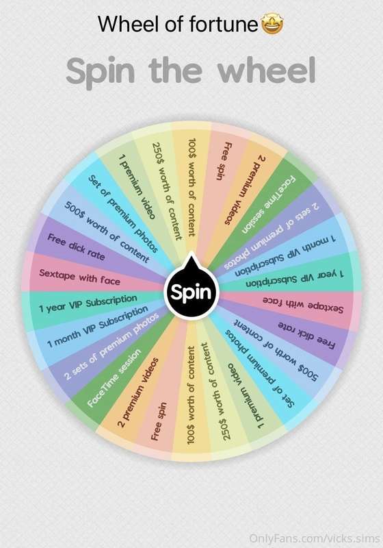 𝐓𝐫𝐲 𝐲𝐨𝐮𝐫 𝐥𝐮𝐜𝐤 🍀 𝐈 𝐛𝐞𝐥𝐢𝐞𝐯𝐞 𝐢𝐧 𝐲𝐨𝐮 𝐃𝐚𝐝𝐝𝐲 💞 🌶NEW WHEEL🌶 Added F..