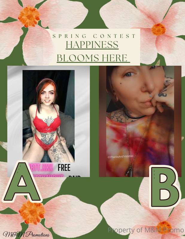 🌸 𝑯𝒂𝒑𝒑𝒊𝒏𝒆𝒔𝒔 𝑩𝒍𝒐𝒐𝒎𝒔 𝑯𝒆𝒓𝒆 🌸

***ROUND 2***

A : @jett.xxx / @j..