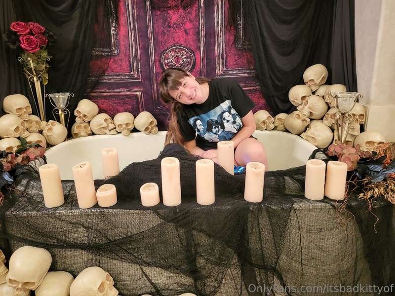Behind the Scenes Photos in creating the Vampire shoot SET! ..