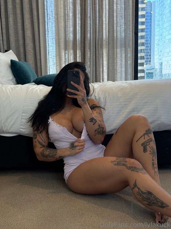 I always have the most fun when in a hotel room... I'll let ..