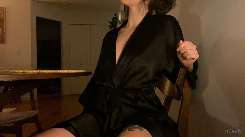 silk robe slippin