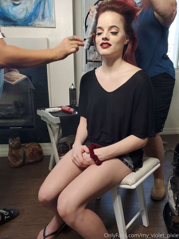 Some bts from a shoot yesterday. It encouraged me to start a..