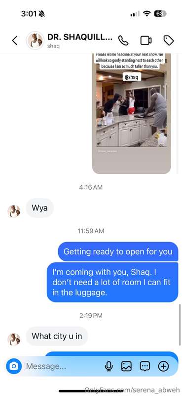 Y’all want a Collab with Shaq?? 👀