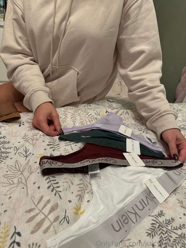 One of the ways to my heart.. Treating me to Calvin Klein pa..