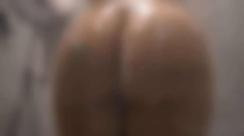 6 minute boob and booty pressing on shower glass 💗