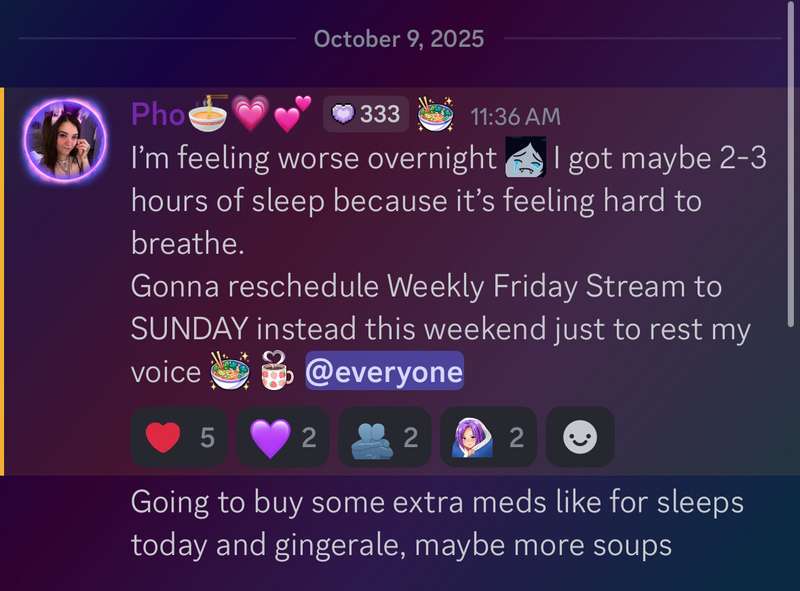 Rescheduling Weekly Friday Stream to Sunday ♡ 
