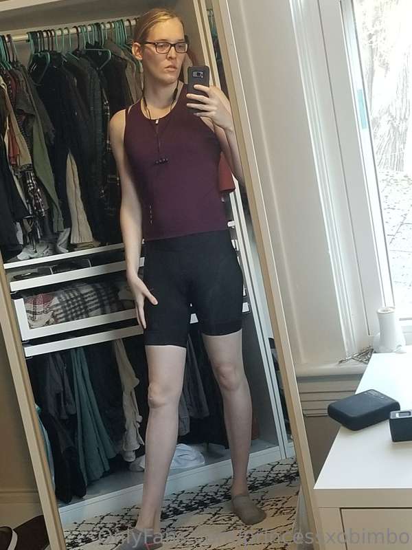 Cycling outfit for the day. I'll be o.chaturbate later