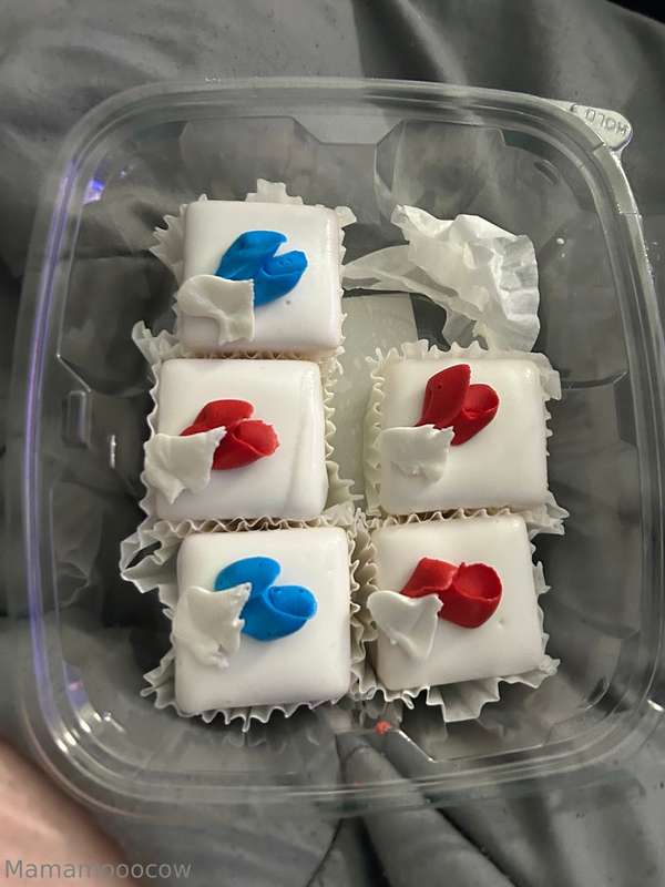 had 2 trays of these for dessert😋