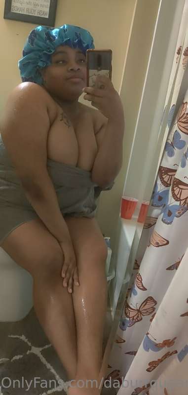 When you get a full length mirror in your bathroom and don't..