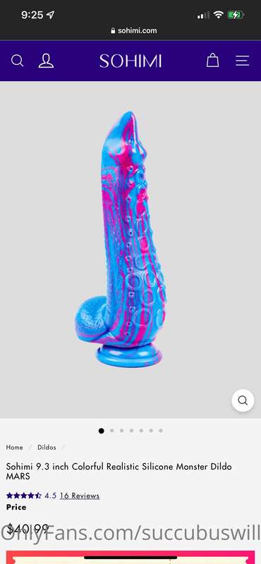 I really want this dildo, help me get it? 😏