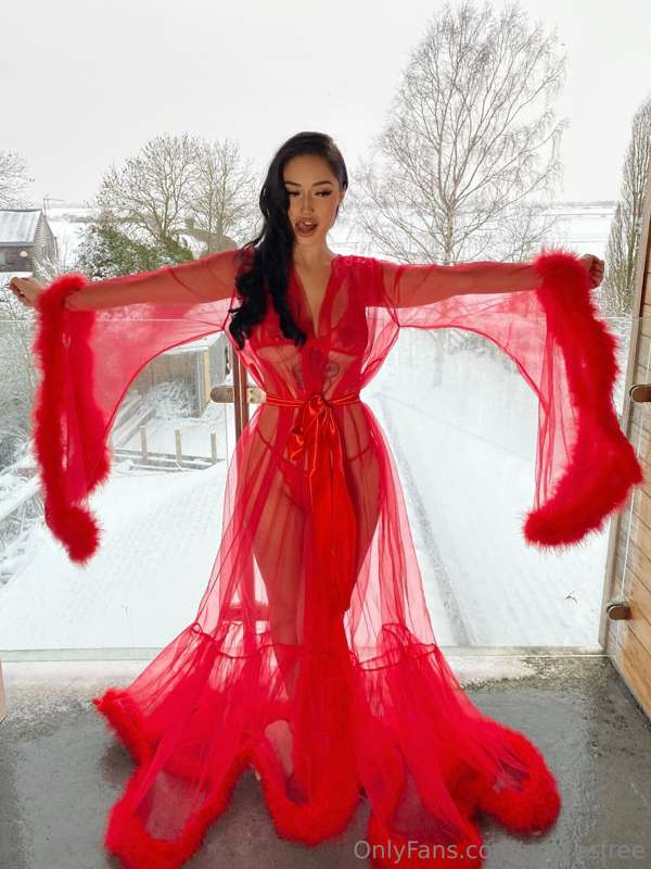 icy girl winter