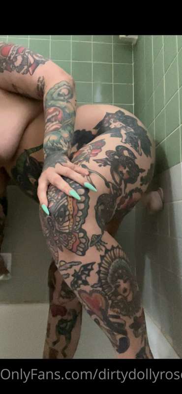 And this is why I need a longer dildo. It’ll make shower pla..