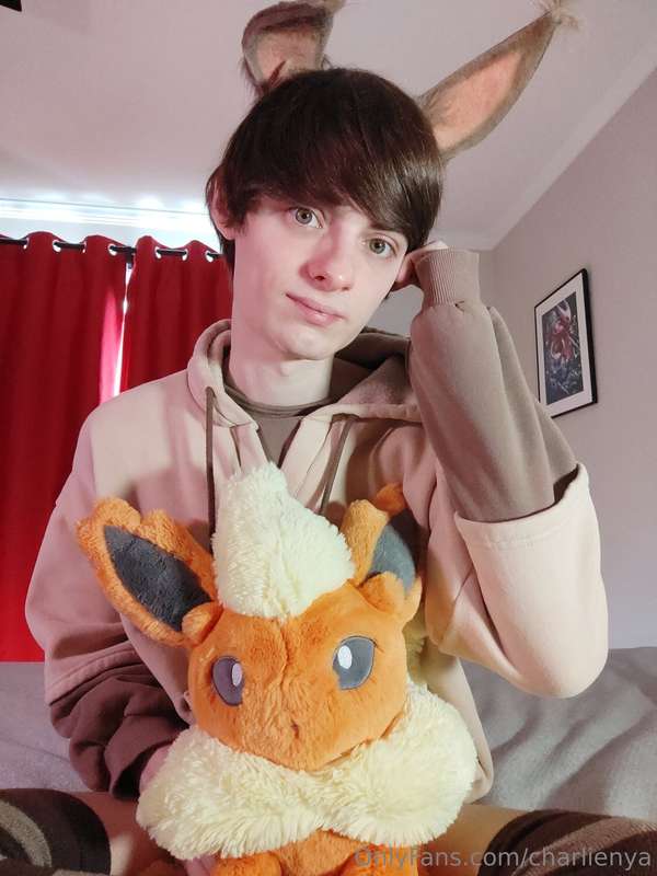 Dis you know? Flareon is the most huggable pokémon :3
