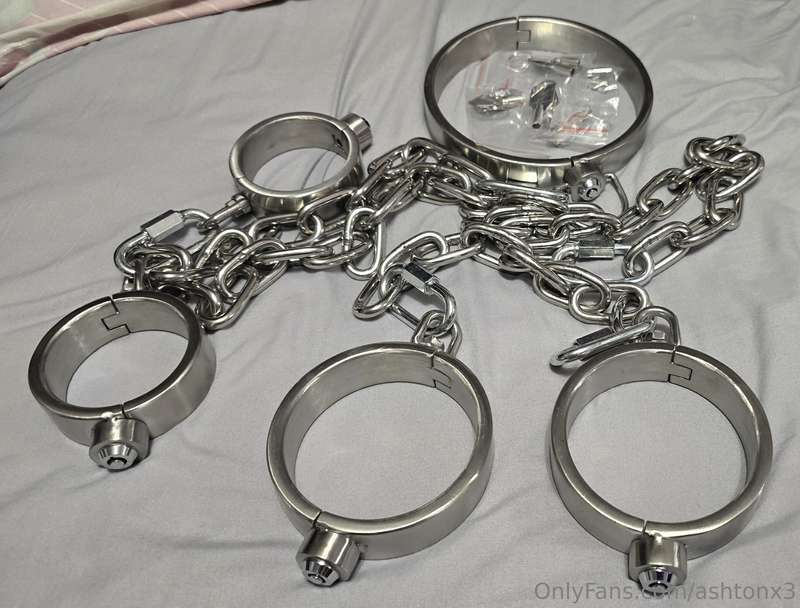 New cuffs 😈