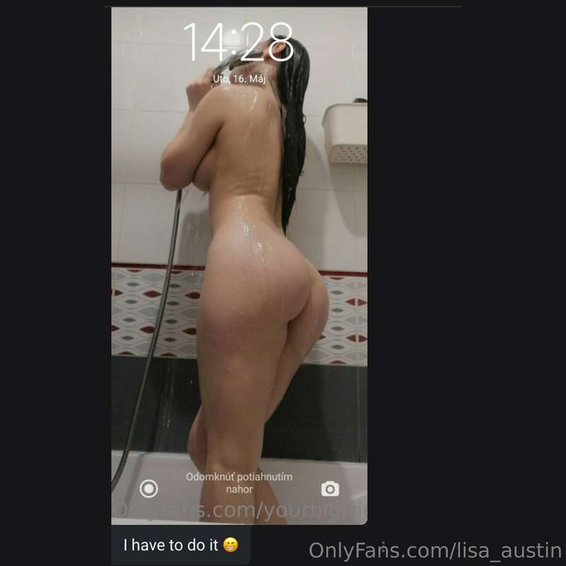 One of my subscribers used my shower pic as their wallpaper!..