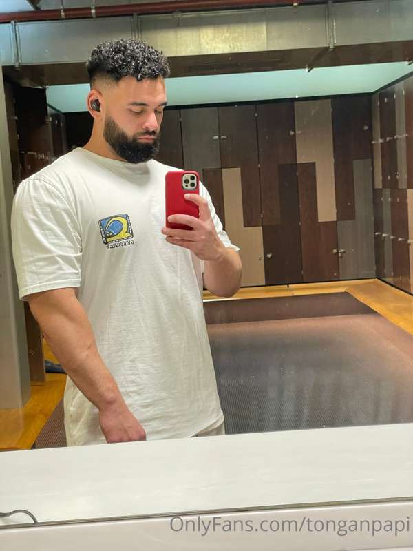 Shirt on… not for long