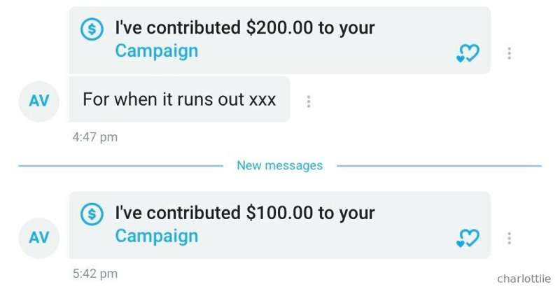 REAL MEN CONTRIBUTE TO MY GOALS 💓🥂💦 @charlottiie