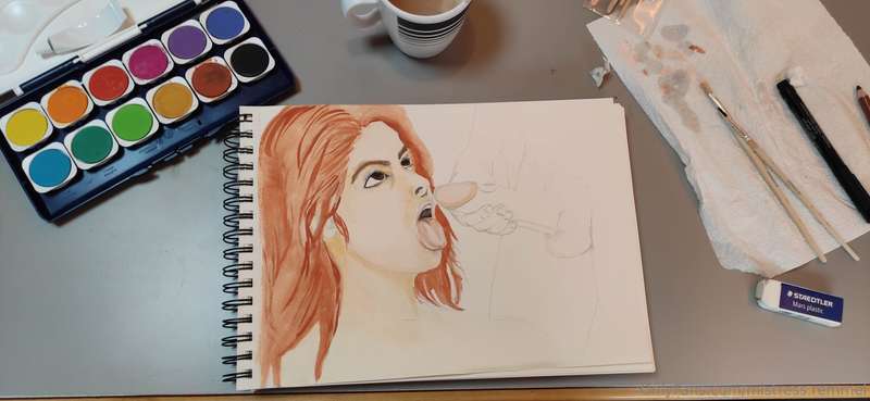 In Progress ... ☺️Ich freue mich schon auf das Endergebnis, ..