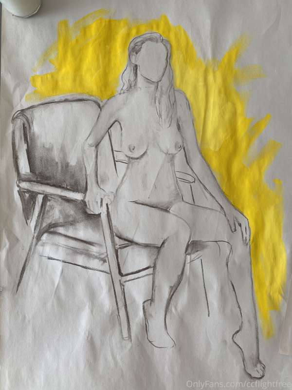 Here are some drawings after a figure modeling gig I did in ..