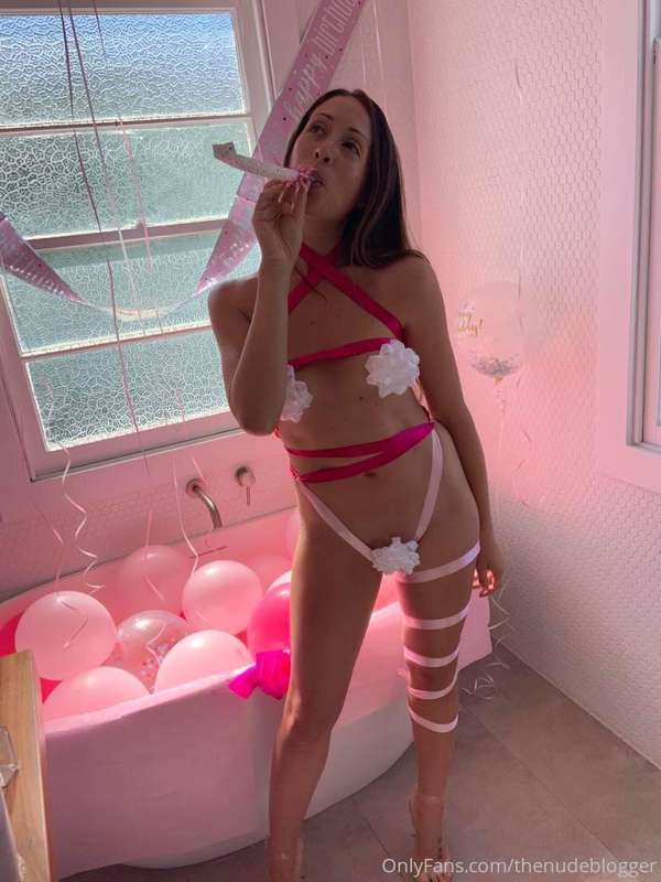 To celebrate my birthday last month, I did a 'Birthday Suit ..