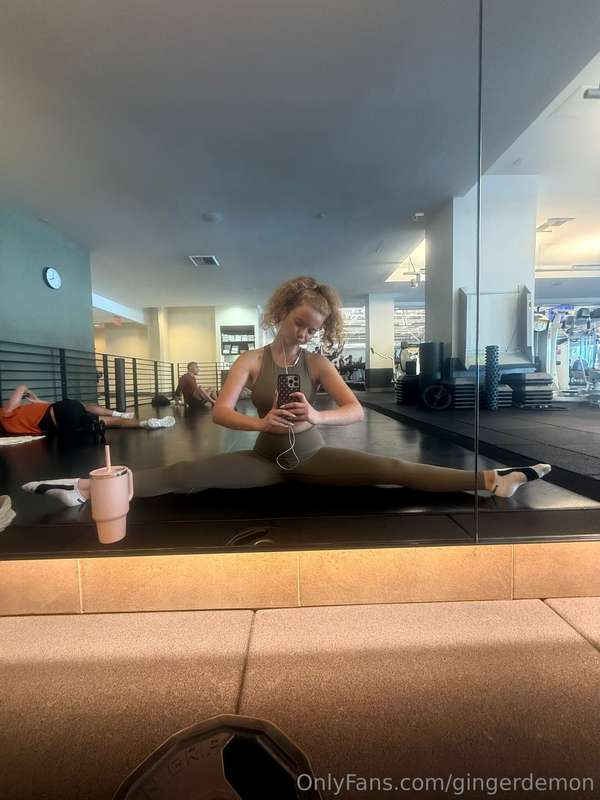 stretching ;) 