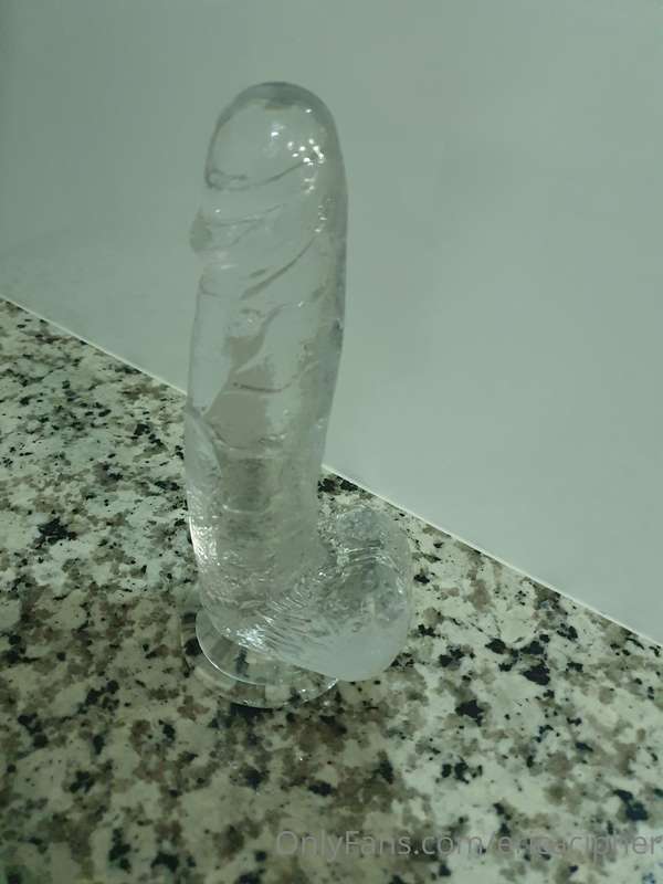 I used my new toy. This was my first time ever using a dildo..