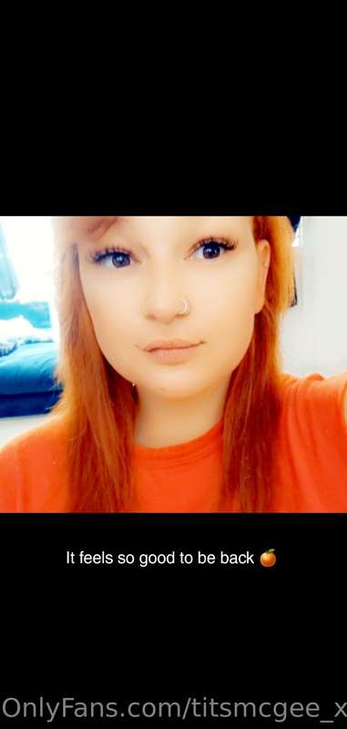 Did you miss my orange hair?
