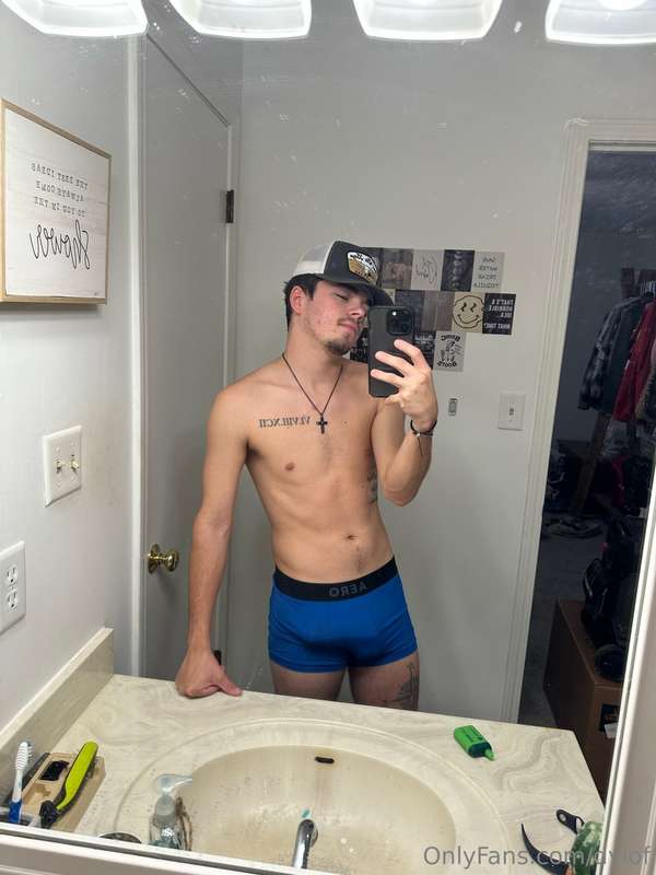Shower before work turned into a quick jerk before I had to ..