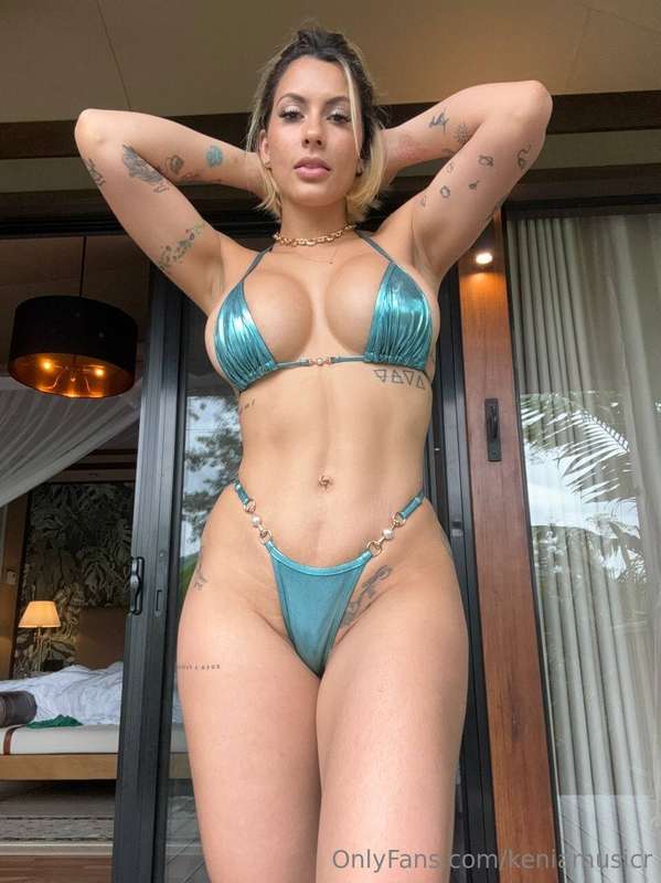 8 Pics in the Green 💚 Bikini from ***Casting for Bikinis and..