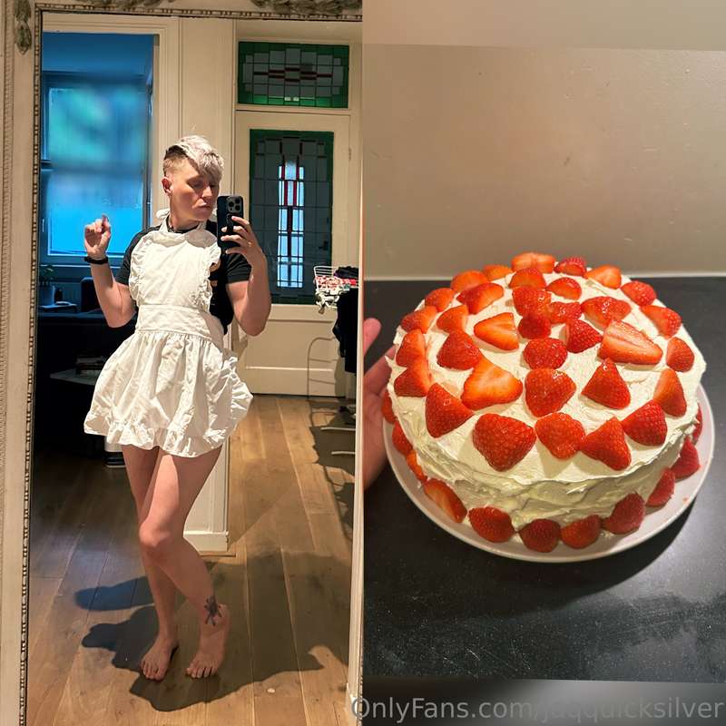The baker - the cake. :3