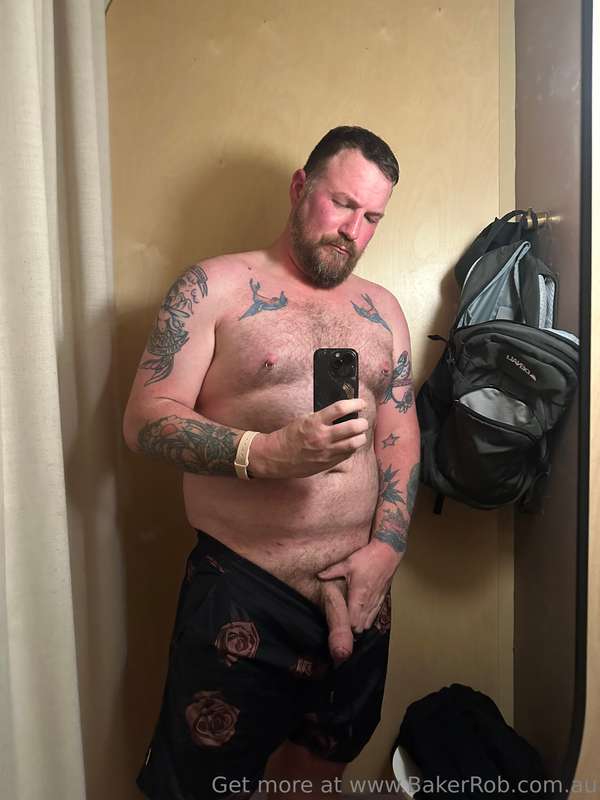 Just hanging out at the sauna 