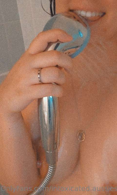 Cheeky shower fun