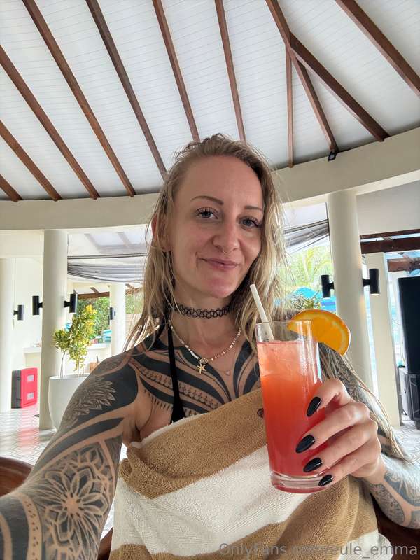 Another drink for me? I promise I’ll be extra good if you do..