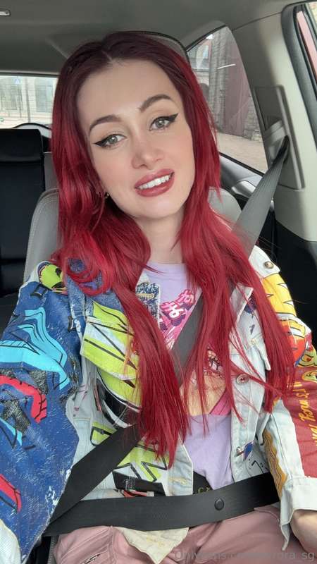 On the way to get new toys! Are you excited?