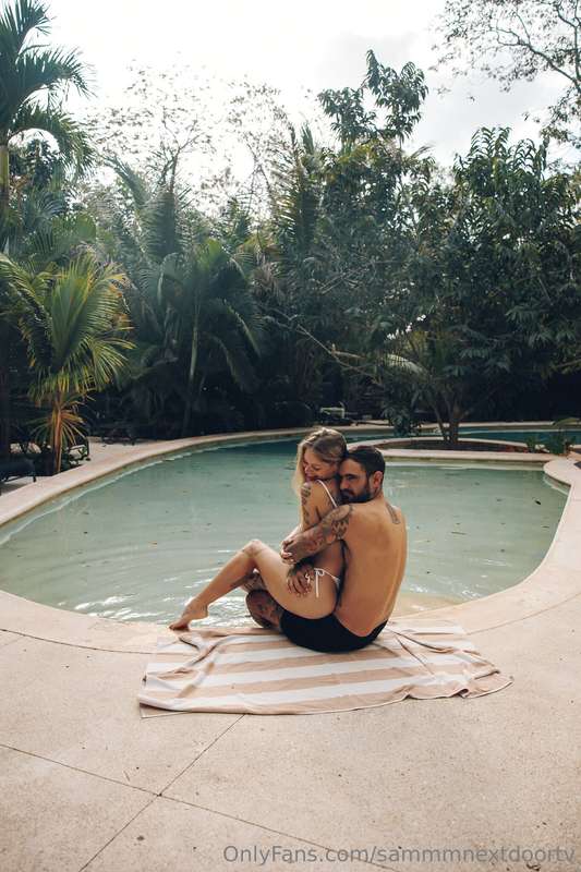 Our hearts intertwined like two swimmers in sync 💙