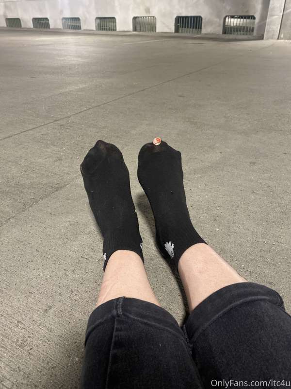 Brand new socks, can you believe it?? LTC strikes again.