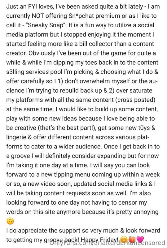 Cross posted from my pa!d page🍑🫶🏽🩷 Looking forward to gettin..