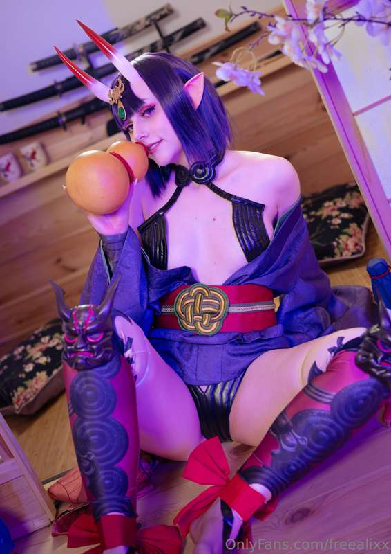 Shuten Douji, full HD set will be available at @alixx.rosa 💜