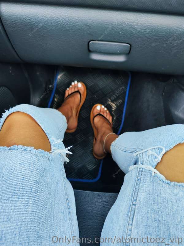 I may wear bikinis or jeans but my feet will still control y..