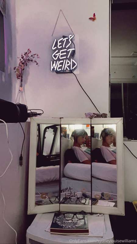 sneak peak of my bedroom... let's get weird