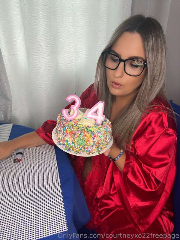 A little late but I turned 34!!! Follow me on my main for ju..