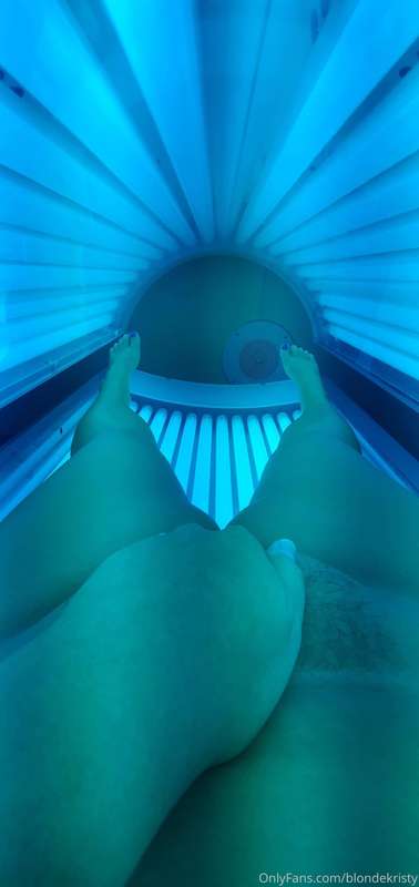 Is it wrong to have a little fun while I tan?