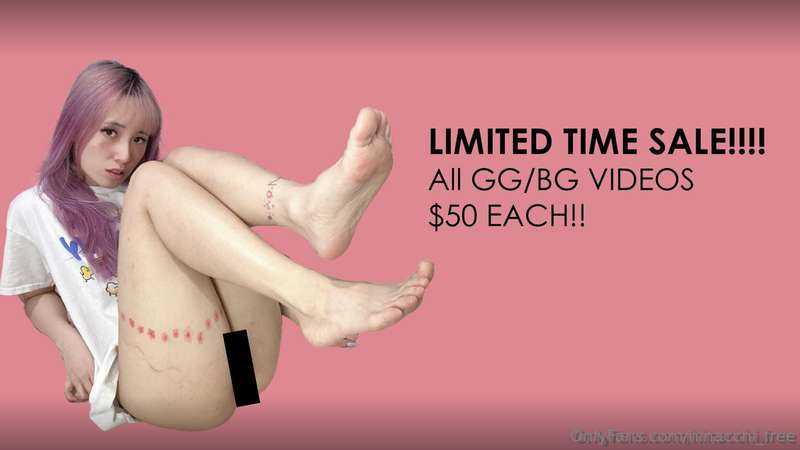 LIMITED TIME ONLY!!!!All of my past G/G and B/G videos are o..