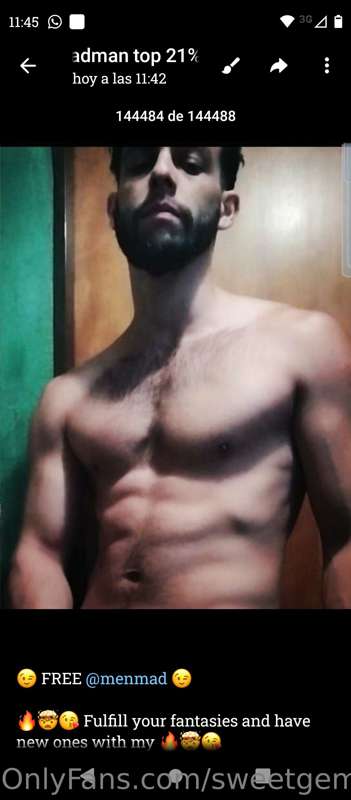 😉 FREE @menmad 😉

🔥🤯😘 Fulfill your fantasies and have new on..