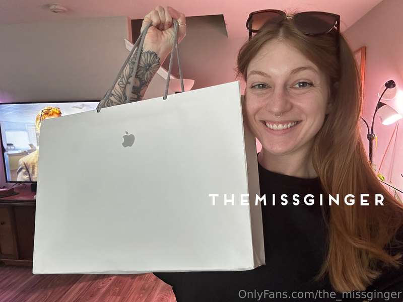 White socks and a new MacBook Pro!